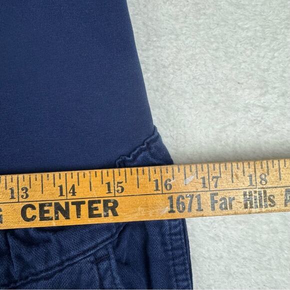 GAP Maternity Full Panel Ribbed Joggers In Navy Uniform Size S Lounge Athleisure - Picture 14 of 16